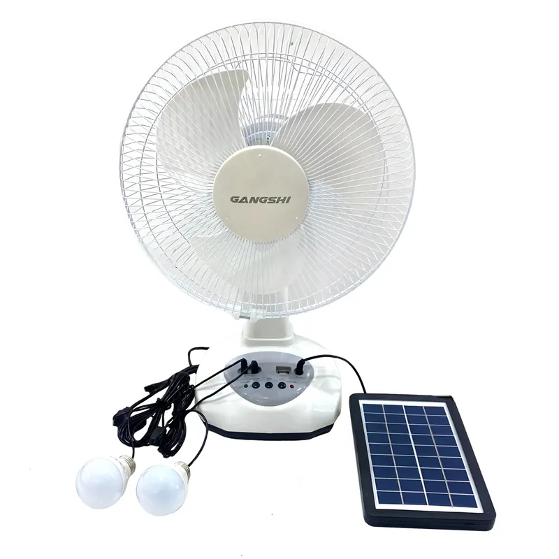 Ventilador de Mesa GANGSHI Recargable – Portátil y Silencioso - Imagen 1