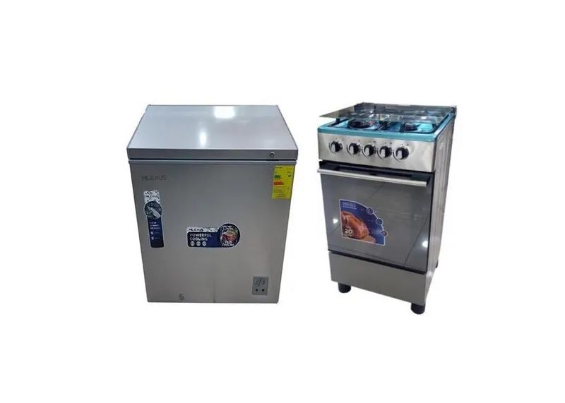 COMBO ELECTRODOMESTICO # 6 (Congelador 6pies + Cocina a gas 20" con Horno) - Imagen 1