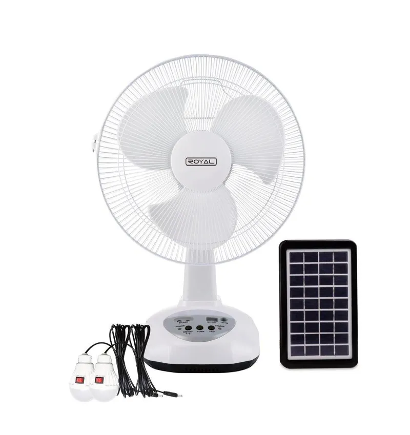 Ventilador de carga solar 12" Royal - Imagen 1