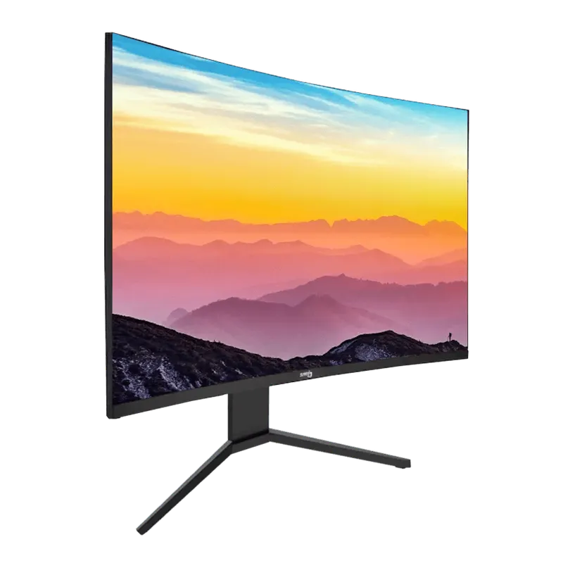 Monitor 27"" Curvo FullHD 2xHDMI, DP, Salida de Audio, Bocinas - Imagen 2